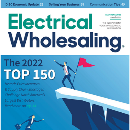 MWC Selected As Top 150 Electrical Distributor for 2022