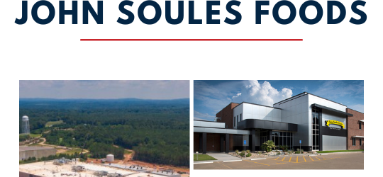 Made with Metro Wire - Project Profile: Picture of John Soules Foods in Valley, AL.