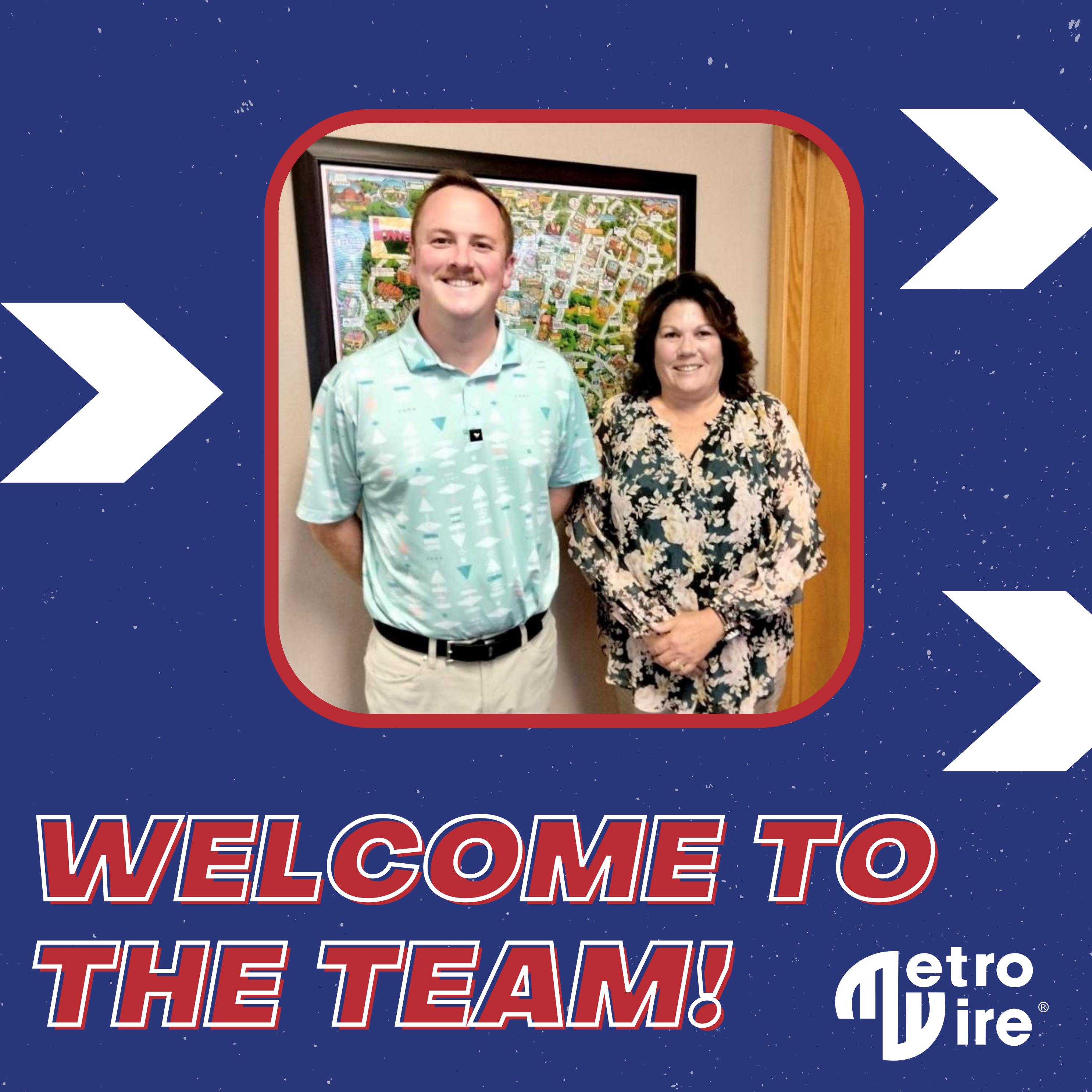 Welcome to the team, Clay and Michelle!
